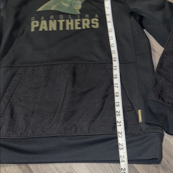 Nike Carolina Panthers youth large hoodie black camo boys NFL football car-p - Picture 4 of 9